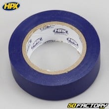 Rolo de adesivo isolante HPX azul 19 mm x 10 m