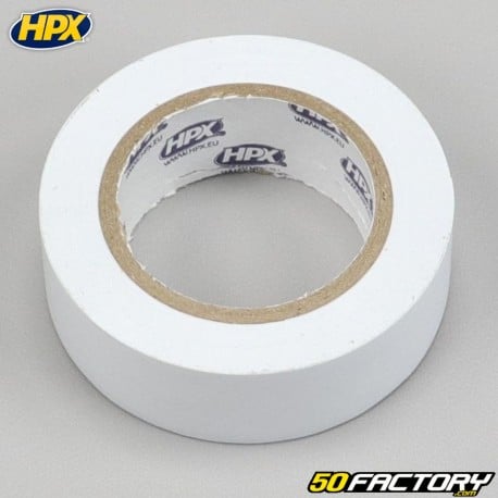white HPX chatterton adhesive roll 19 mm x 10 m