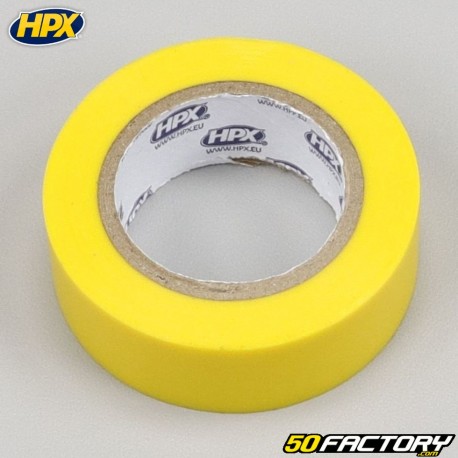 Rolo adesivo amarelo HPX Chatterton 19 mm x 10 m