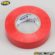 Rolo de fita isolante VDE HPX vermelho 19 mm x 20 m