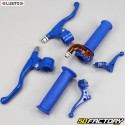 Asas de metal completo (Targa) Peugeot 103, MBK 51 Lusito azul