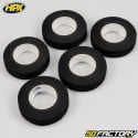 Black HPX Protector Textile Adhesive Rolls 19 mm x 10 m (Pack of 5)