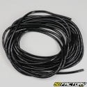 Black 7.2 mm cable protection spiral (10 meters)