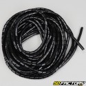 Espiral de protección de cable negra de 9.3 mm (10 metros)