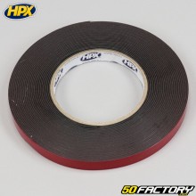 HPX 12 mm x 10 m double-sided high strength adhesive roll