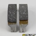 80x20 mm brake shoes Motobécane honeycomb, MBK 51