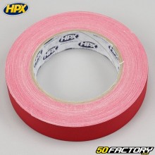 Rouleau adhésif HPX rouge mat 25 mm x 25 m