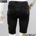 Shorts de proteção Shot Interceptor 2.0 preto e amarelo neon