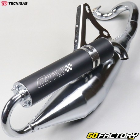 Exhaust Tecnigas Q-TRE chrome, Strada, Keeway, Cpi 50 2T ...