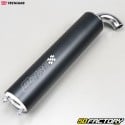 Exhaust Tecnigas Q-TRE chrome Minarelli vertical Mbk Booster,  Yamaha Bws... 50 2T