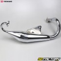 Exhaust Tecnigas Q-TRE chrome Peugeot vertical Speedfight,  Trekker... 50 2T