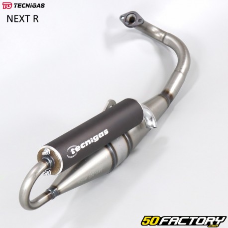 Scarico Tecnigas NEXT-R silenziatore nero Piaggio aria e liquido Typhoon, Nrg ... 50 2T