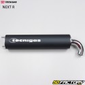 Exhaust Tecnigas NEXT-R black silencer Piaggio air and liquid Typhoon, Nrg ... 50 2T