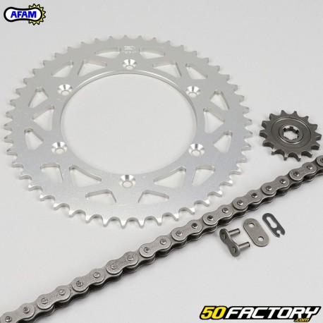 Kit chain 14x47x114 Kawasaki KX 250, 500 Afam gray