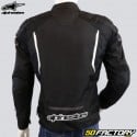 Alpinestars T-Jaws V3 CE approved motorcycle jacket black and white