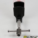 Screw-in universal brake caliper piston pusher