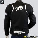 Blouson Furygan Norman X3O motocicleta aprovada pela CE preta, branca, vermelha