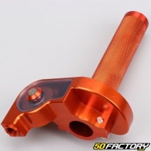 Throttle sleeve cross alu orange