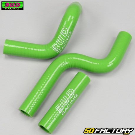 Mangueiras de refrigeração Kawasaki KX 80, 85 (até 2013) Bud Racing verde