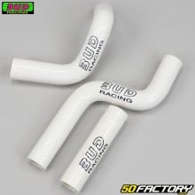 Mangueiras de refrigeração Kawasaki KX 80, 85 (até 2013) Bud Racing branco