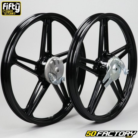 17 inch rims type Bernardi wheels Peugeot 103 Chrono,  MVL... Fifty black