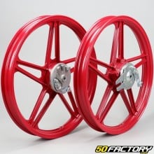 Aros-rines de 17 pulgadas tipo ruedas Bernardi Peugeot 103 Chrono, MVL ... rojos