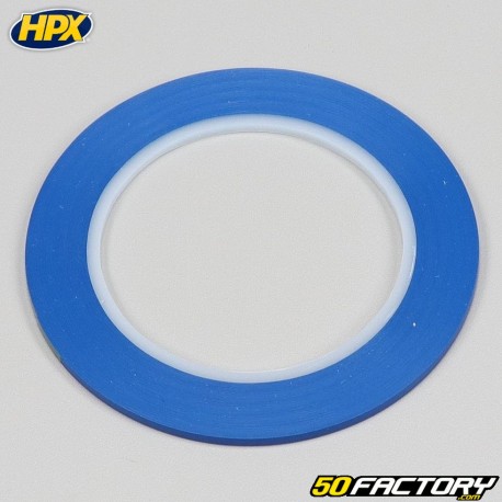 Bande cache ligne fine HPX bleu 3 mm x 33 m