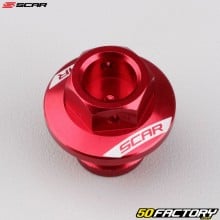 Honda CRF 250, 450 R oil filler cap Scar red