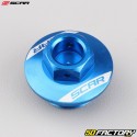 Bouchon de remplissage d'huile Kawasaki KLX, Honda CRF 150, 250, 450... Scar bleu