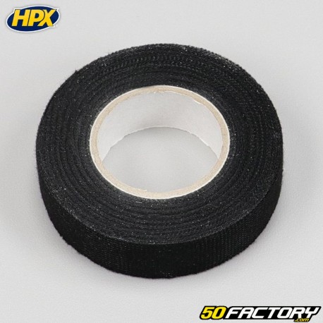 Black HPX Wiring Adhesive Roll 19 mm x 10 m