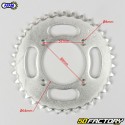 Rear sprocket 35 teeth steel 420 Yamaha Chappy,  FS1,RZ, DT MX 50, PW 80 ... Afam