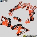 Kit grafico CFMoto Cforce 600 (desde 2021) Ahdes naranja