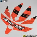 Kit grafico CFMoto Cforce 600 (desde 2021) Ahdes naranja