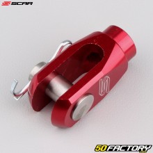 Kawasaki KX rear brake pedal link, Suzuki RM 85, 125, 250... Scar red