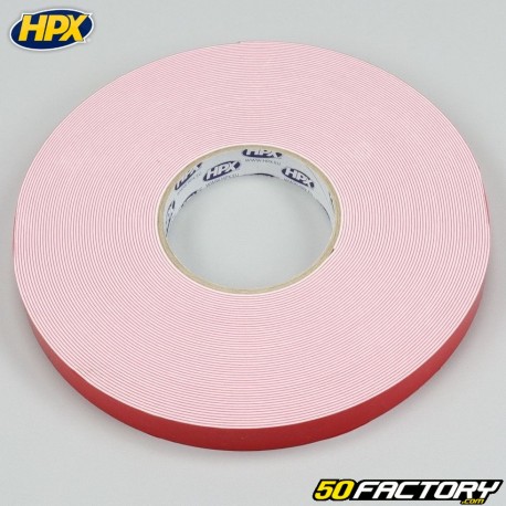 Rollo Adhesivo Doble Cara HPX Blanco 19 mm x 25 m