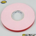 Rolo adesivo dupla face branco HPX 19 mm x 25 m