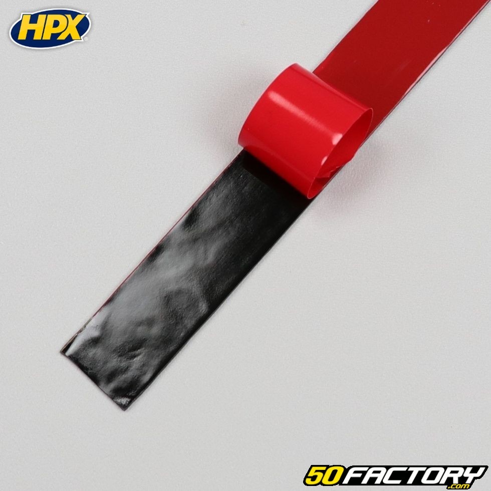 Rouleau adhésif double face forte adhérence HPX noir 19 mm x 16.5 mm