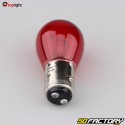 BAY15D 12V 21V/5W Red Toplight Light Bulb