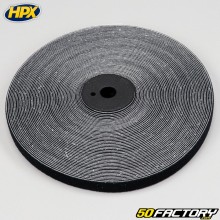 Rollo adhesivo Velcro (bucle) HPX negro 20 mm x 25 m