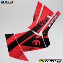 Graphic kit CFMoto Cforce 450, 520 (since 2021) Ahdes red