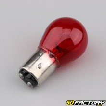 BAY15D 12V 21 / 5W red light bulb