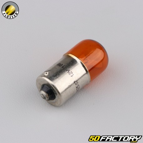 Bulb indicator BA15S 12V 10W Flosser Orange