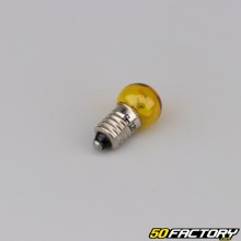 Bombilla de faro E10 12V 7.5W amarillo para atornillar