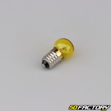 E10 6V 7.5W yellow headlight bulb to screw