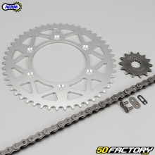 Kit chaîne 14x50x114 KTM EGS, EXC 250... Afam gris