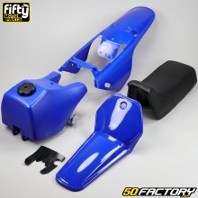 Verkleidungsset komplett Yamaha PW 80 Fifty blau