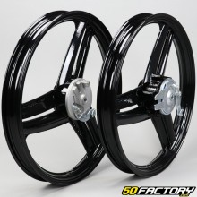 17 inch rims type Grimeca propeller wheels Peugeot 103 SP, MVL... black