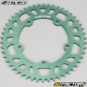 Rear sprocket 50 aluminum teeth 420 Aprilia,  Generic, KSR 50 ... Gencod army green