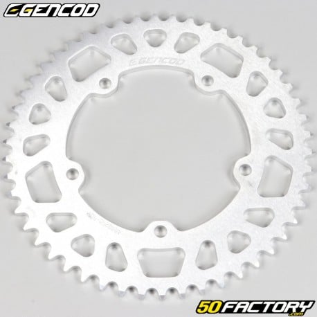 Rear sprocket 50 aluminum teeth 420 Aprilia,  Generic, KSR 50 ... Gencod gray