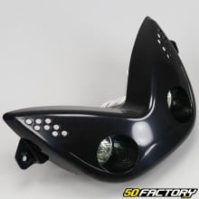 Doble faro MBK Nitro,  Yamaha Aerox (antes del 2013) negro del 2